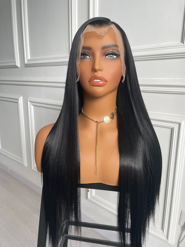 4x4 Transparent Lace Wig Straight